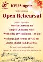 OPEN REHEARSAL